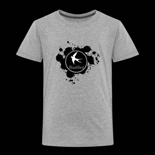 BlackBird Ink Spill Logo - Toddler Premium T-Shirt