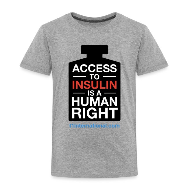 Acces to Insulin is a Human Right black