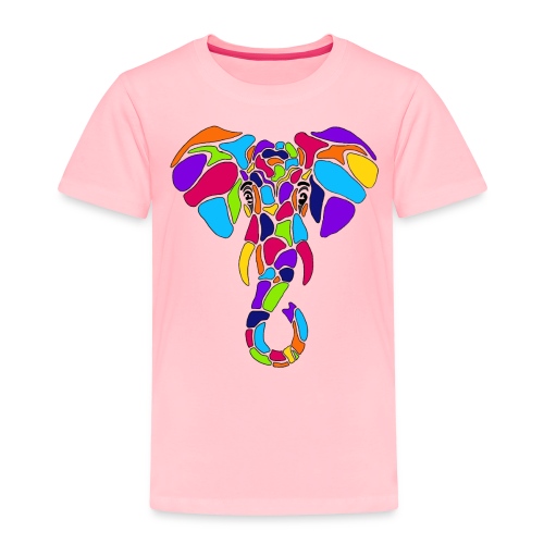 Art Deco elephant - Toddler Premium T-Shirt