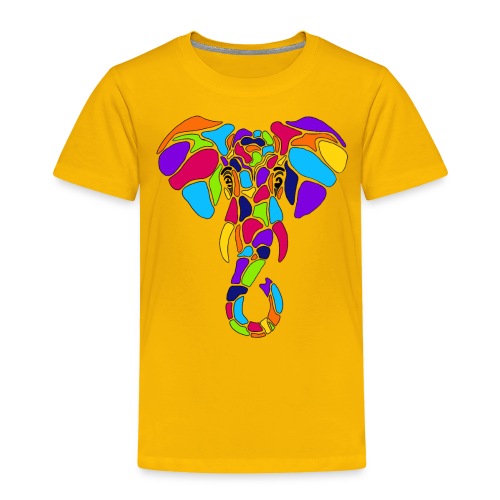 Art Deco elephant - Toddler Premium T-Shirt