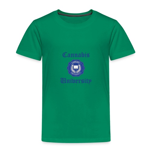 Cannabis University Text - Toddler Premium T-Shirt