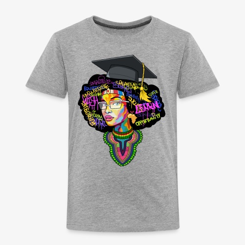 Smart Black Woman - Toddler Premium T-Shirt
