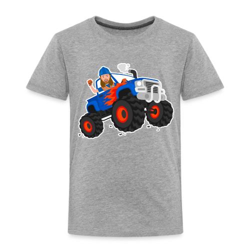 Handyman Hal's Awesome Monster Truck Ride - Toddler Premium T-Shirt