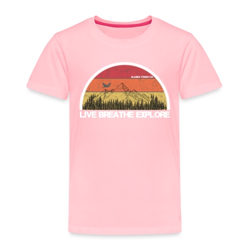 Explore Mountain Design - Toddler Premium T-Shirt