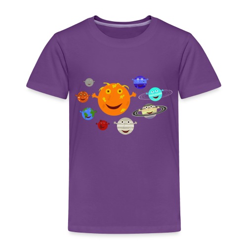 The Solar System - Toddler Premium T-Shirt