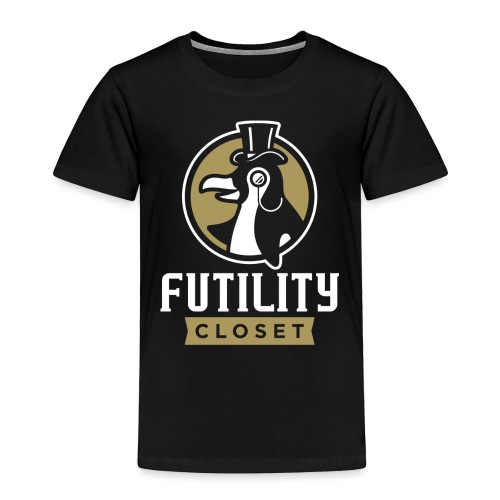 Futility Closet Logo - Reversed - Toddler Premium T-Shirt