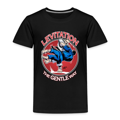 Judo Shirt - Levitation for dark shirt - Toddler Premium T-Shirt