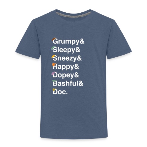 dwarfswhite - Toddler Premium T-Shirt
