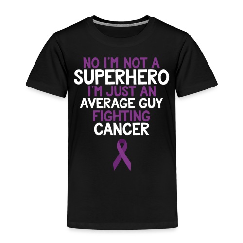 Cancer Superhero Guy Men - Toddler Premium T-Shirt