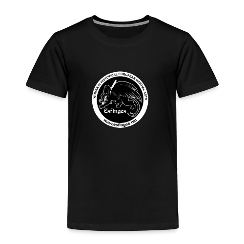 Esfinges Logo Black - Toddler Premium T-Shirt