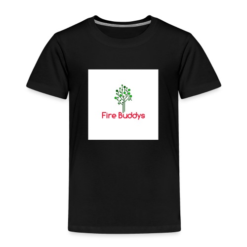 Fire Buddys Website Logo White Tee-shirt eco - Toddler Premium T-Shirt