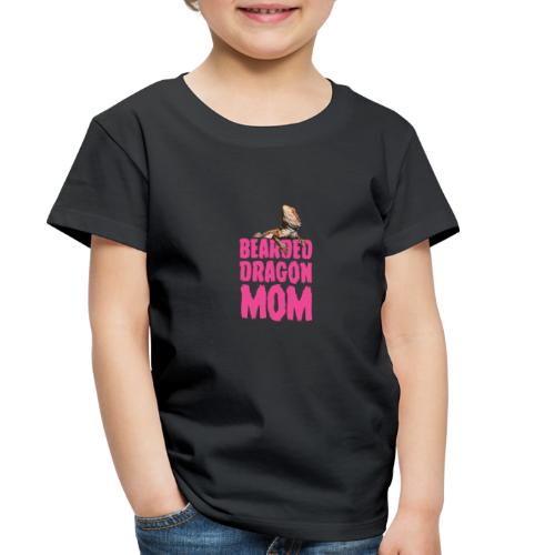 Bearded Dragon Mom Women Kids Funny Bearded Dragon - Toddler Premium T-Shirt