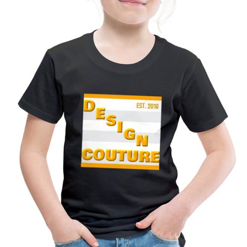 DESIGN COUTURE EST 2016 ORANGE - Toddler Premium T-Shirt