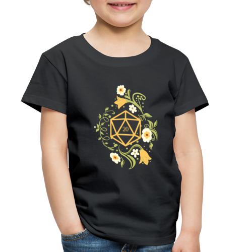 Polyhedral D20 Dice of the Druid - Toddler Premium T-Shirt