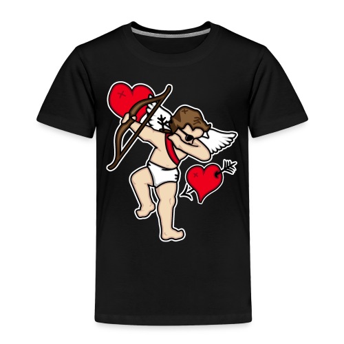 Dabbing Cupid For Valentines Day Gift T shirts - Toddler Premium T-Shirt