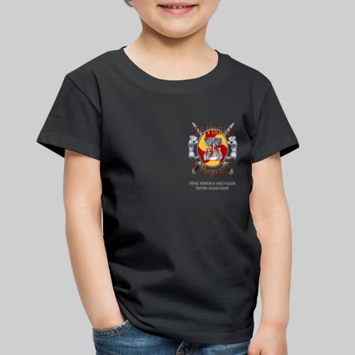Vikings of Bjornstad Logo/Back Logo - Toddler Premium T-Shirt