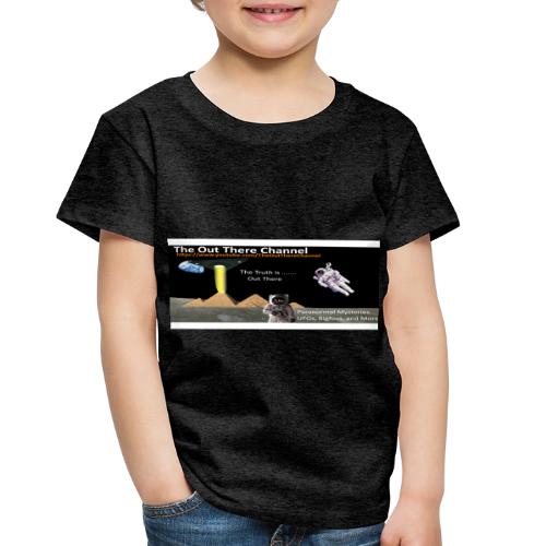 UFO Pyramids TheOutThereChan with large crew back - Toddler Premium T-Shirt