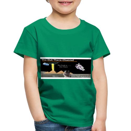 UFO Pyramids TheOutThereChan with large crew back - Toddler Premium T-Shirt