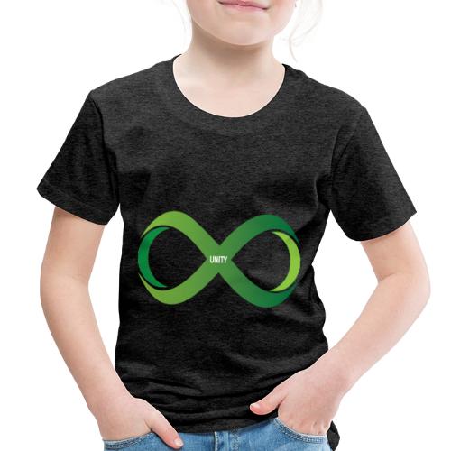 Unity Bands Front and Back with logo and slogan - Toddler Premium T-Shirt