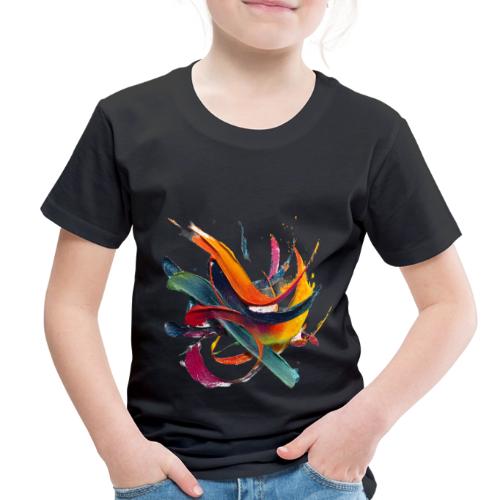 Colorful Waves - Toddler Premium T-Shirt