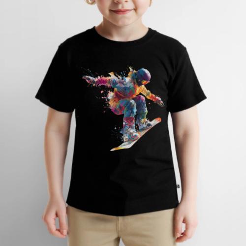 Snowboarding: Frozen Flight - Toddler Premium T-Shirt
