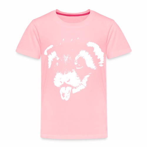 Sweet Cheeky Nimble Pet Head Stick Out Tongue Gift - Toddler Premium T-Shirt