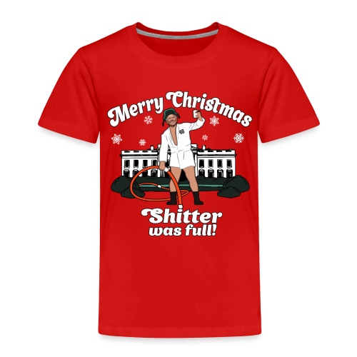 Joe Biden as Cousin Eddie - Merry Christmas 46 - Toddler Premium T-Shirt