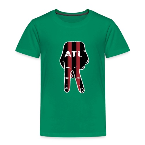 Peace Up, A-Town Down, Five Stripes! - Toddler Premium T-Shirt