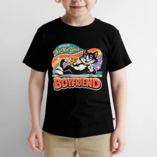 Sassy Cat Pride Pizza Retro Comic - Toddler Premium T-Shirt