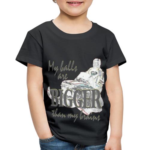 Bigger Brains - Toddler Premium T-Shirt