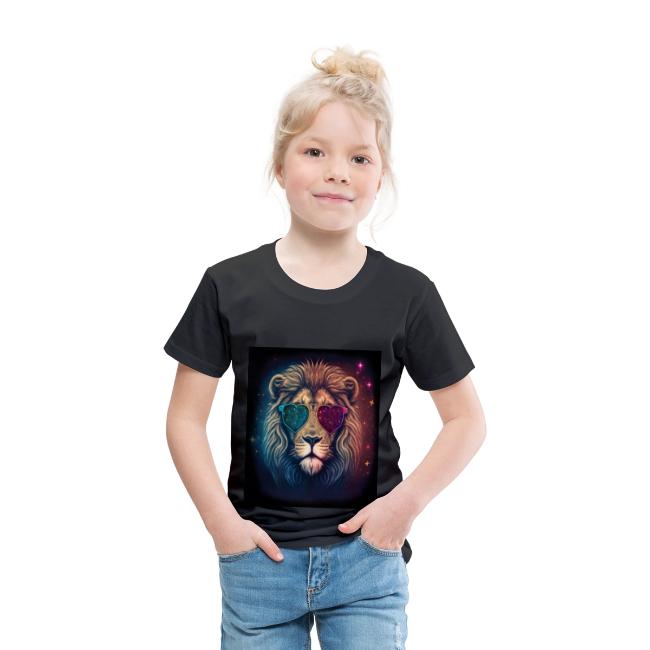 Jesus Lion of Judah wearing love glasses