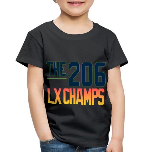 THE | 206 - Hometown Heroes Wear - Washington Styl - Toddler Premium T-Shirt