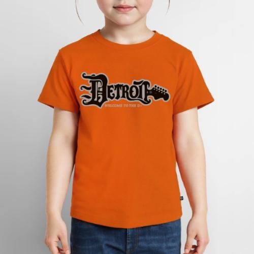 DETROIT GUITAR WTTD BLK SLR REG FONT - Toddler Premium T-Shirt
