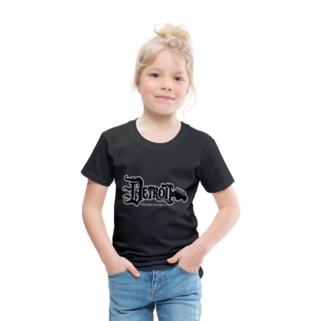 DETROIT GUITAR WTTD BLK SLR REG FONT