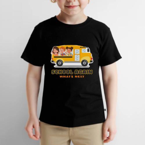 first day of school outfit- school again - Toddler Premium T-Shirt