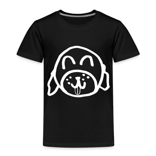 Alina Can Walk Your Dog (white outline) - Toddler Premium T-Shirt