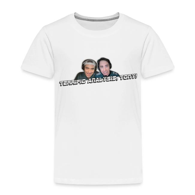 TERRIFIC ANALYSIS, TONY! (WITH GLOW)