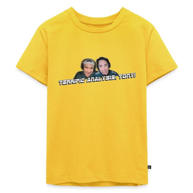 TERRIFIC ANALYSIS, TONY! (WITH GLOW)