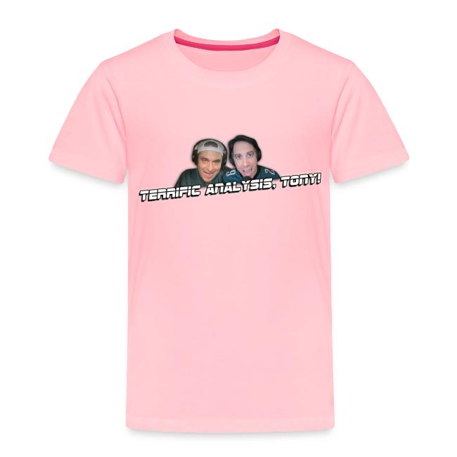 TERRIFIC ANALYSIS, TONY! (WITH GLOW)