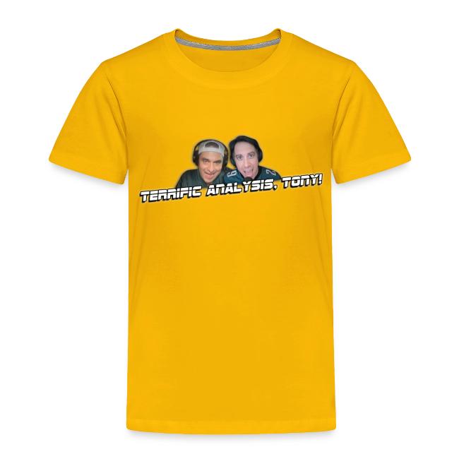 TERRIFIC ANALYSIS, TONY! (WITH GLOW)