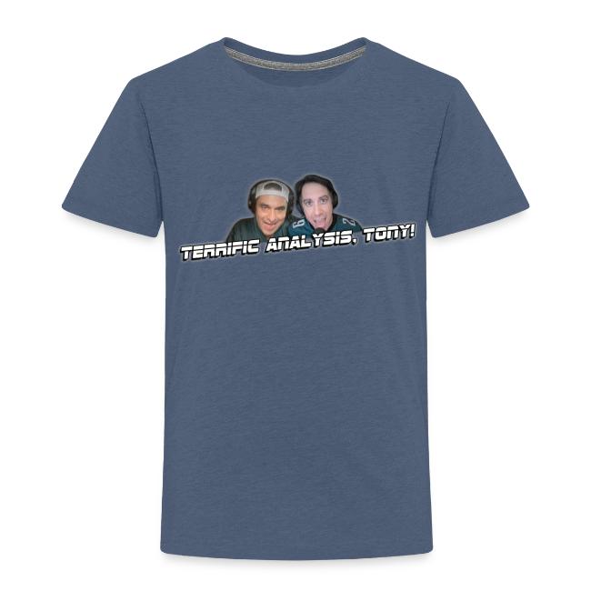 TERRIFIC ANALYSIS, TONY! (WITH GLOW)