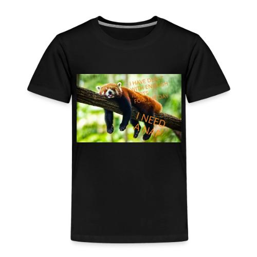 Fox napping meme - Toddler Premium T-Shirt