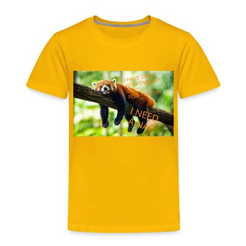 Fox napping meme - Toddler Premium T-Shirt