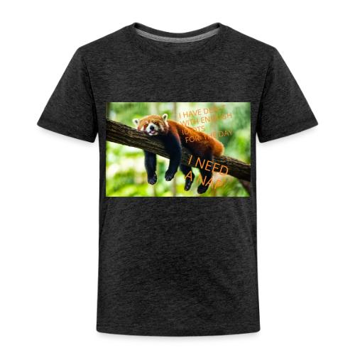 Fox napping meme - Toddler Premium T-Shirt