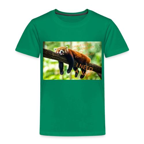 Fox napping meme - Toddler Premium T-Shirt