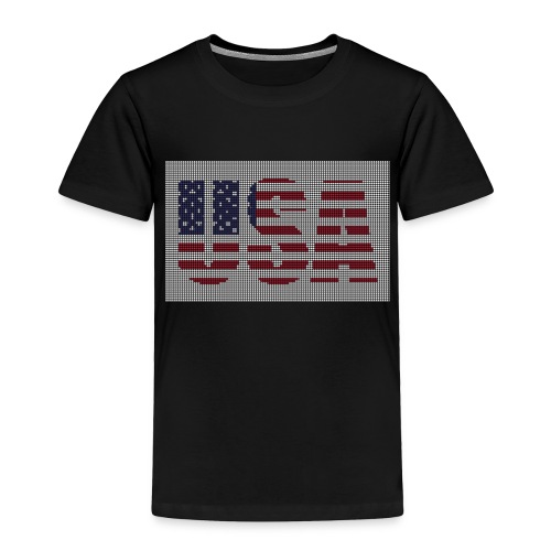 USA - T-shirt premium pour enfants