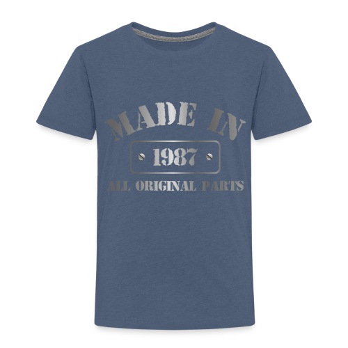 Made in 1987 - Toddler Premium T-Shirt
