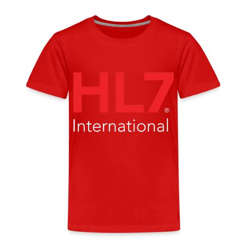 HL7 International Logo - Reverse - Toddler Premium T-Shirt