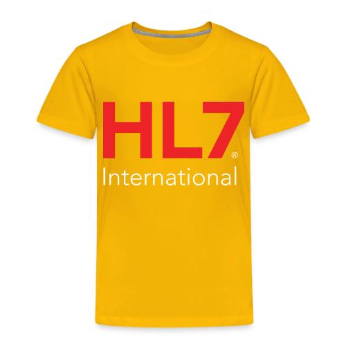 HL7 International Logo - Reverse - Toddler Premium T-Shirt