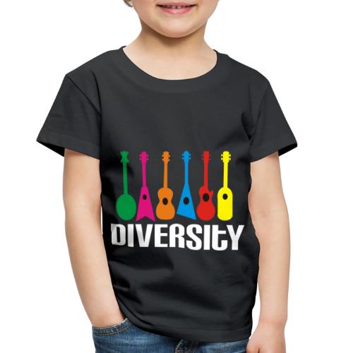 Ukulele Diversity - Toddler Premium T-Shirt